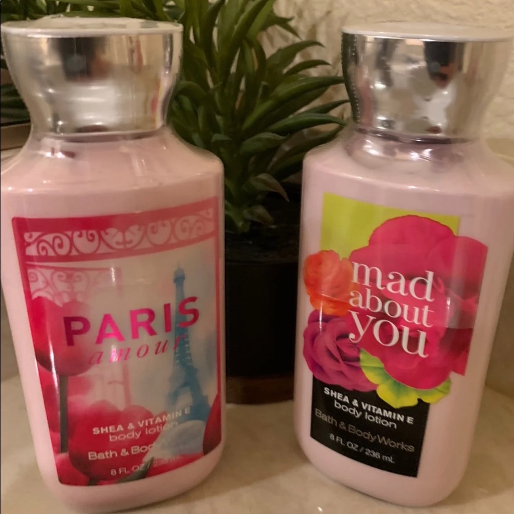 Bath & Body Works Paris Amour & Mad About You Body Lotion Set